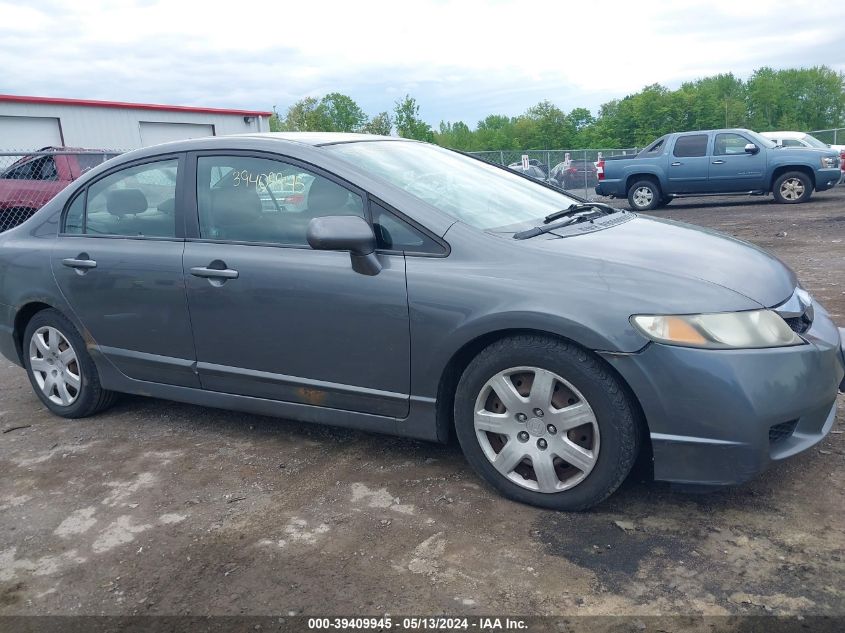 2009 Honda Civic Lx VIN: 2HGFA16549H317354 Lot: 39409945