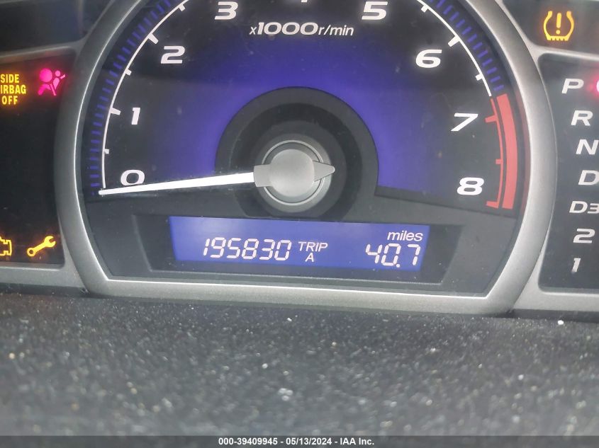 2009 Honda Civic Lx VIN: 2HGFA16549H317354 Lot: 39409945