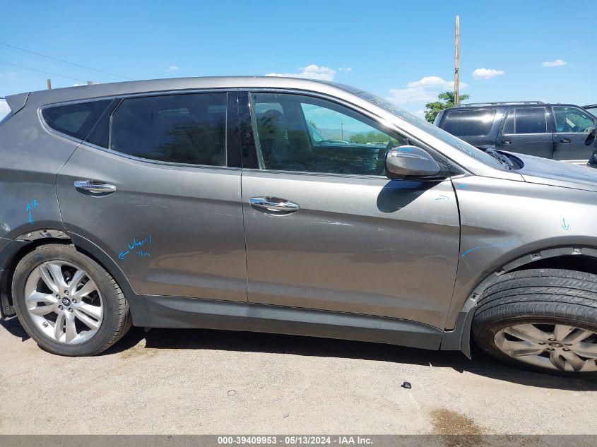 2013 Hyundai Santa Fe Sport 2.0T VIN: 5XYZW3LA1DG020995 Lot: 39409953