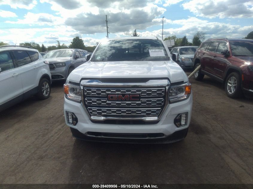 2022 GMC Canyon 4Wd Short Box Denali VIN: 1GTG6EEN3N1315178 Lot: 39409956