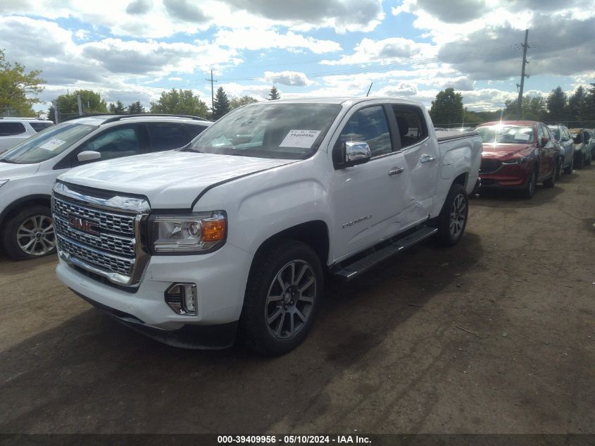 2022 GMC Canyon 4Wd Short Box Denali VIN: 1GTG6EEN3N1315178 Lot: 39409956