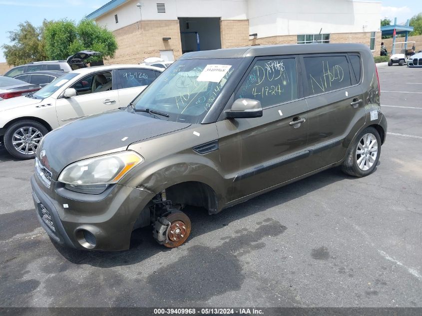 2012 Kia Soul + VIN: KNDJT2A61C7437298 Lot: 39409968