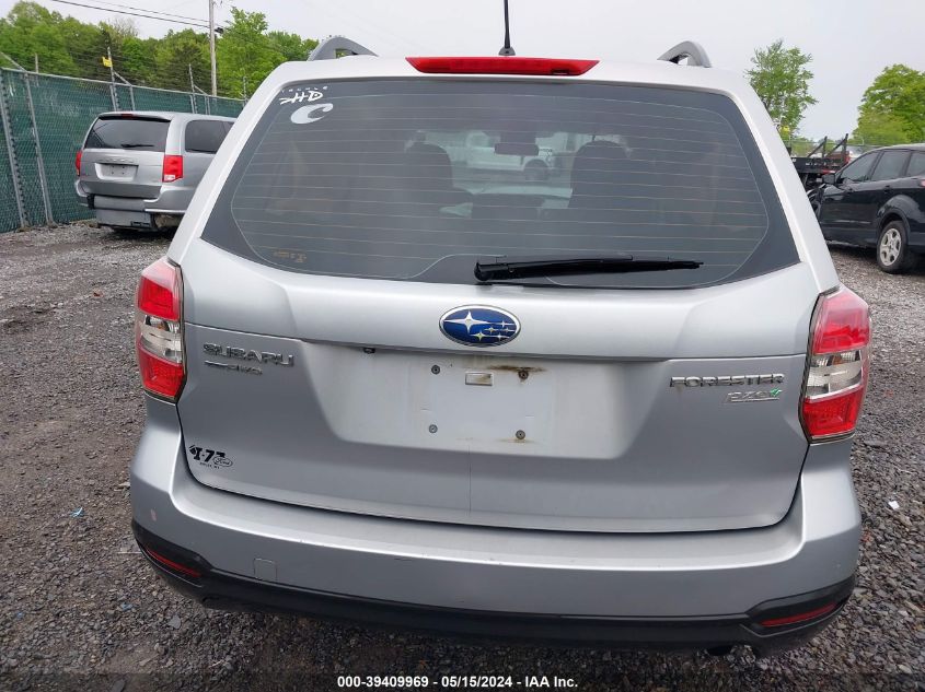 2015 Subaru Forester 2.5I VIN: JF2SJABC8FH444581 Lot: 39409969