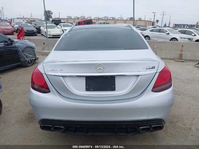 2020 Mercedes-Benz Amg C 63 S VIN: 55SWF8HB0LU328441 Lot: 39409974