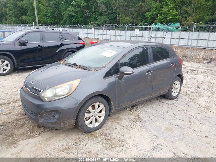 2013 Kia Rio Ex VIN: KNADN5A38D6201783 Lot: 39409977