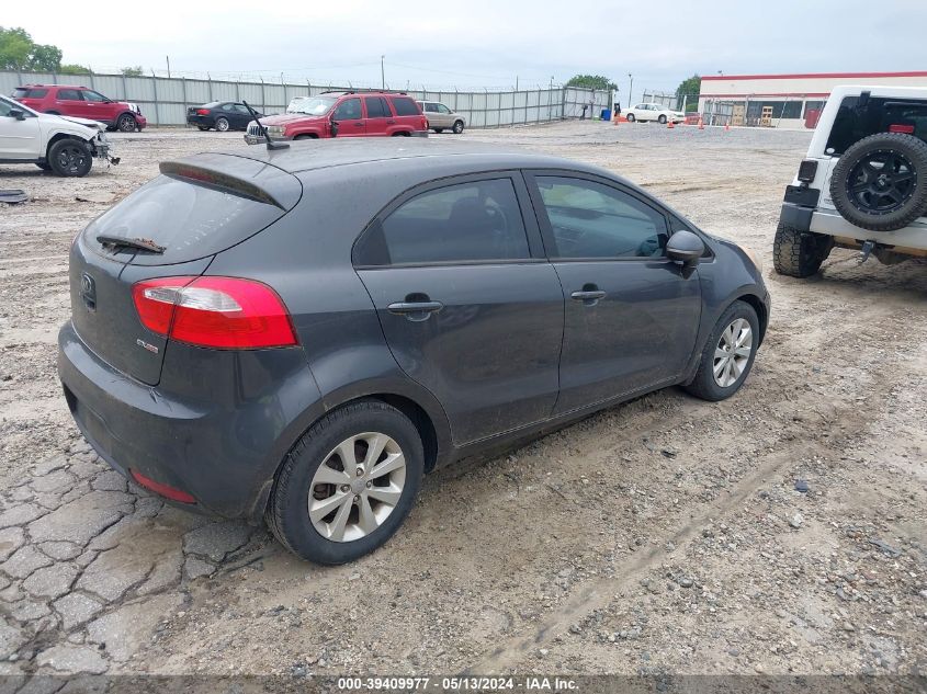 2013 Kia Rio Ex VIN: KNADN5A38D6201783 Lot: 39409977