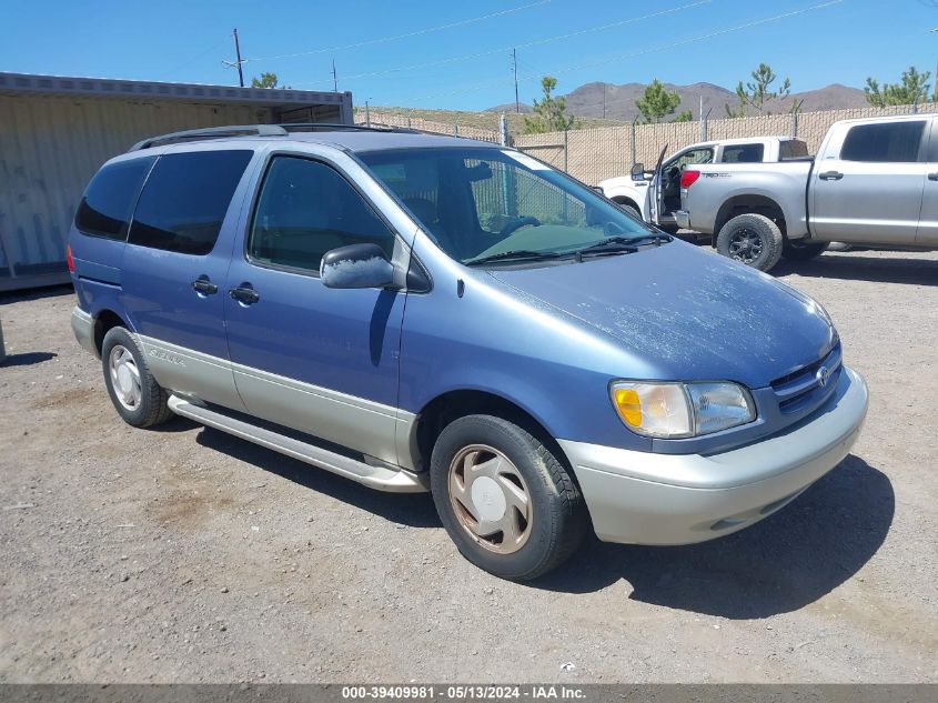 1998 Toyota Sienna Xle VIN: 4T3ZF13C0WU077019 Lot: 39409981