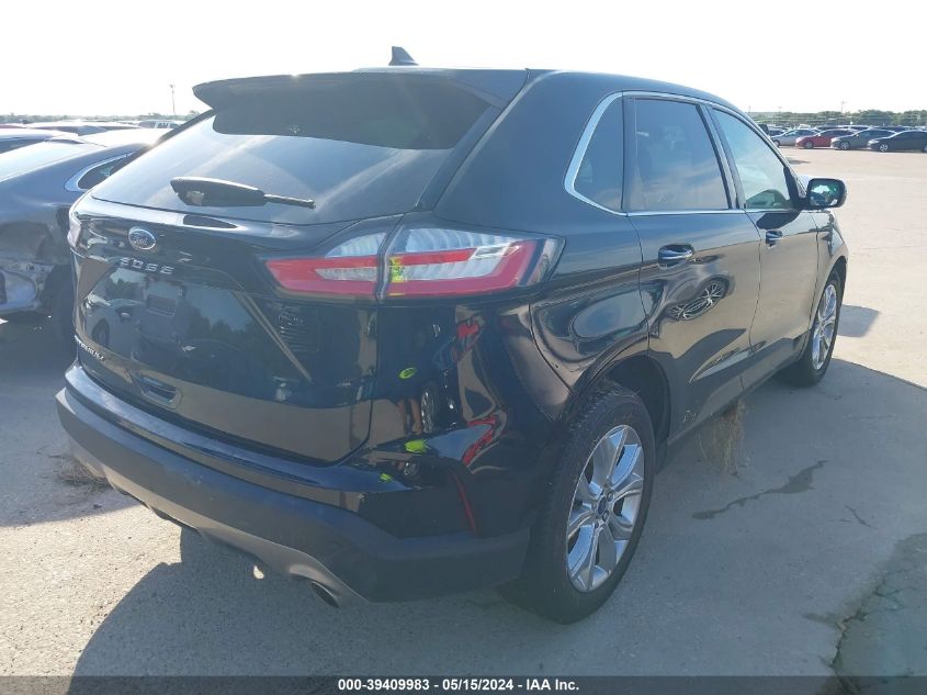 2021 Ford Edge Titanium VIN: 2FMPK3K93MBA15520 Lot: 39409983