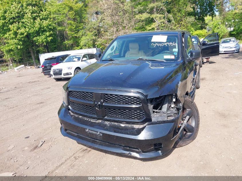 2018 RAM 1500 EXPRESS QUAD CAB 4X4 6'4 BOX - 1C6RR7FG5JS208415