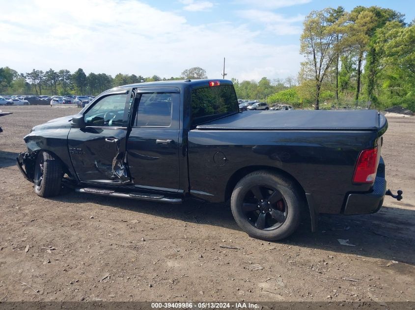 2018 RAM 1500 EXPRESS QUAD CAB 4X4 6'4 BOX - 1C6RR7FG5JS208415