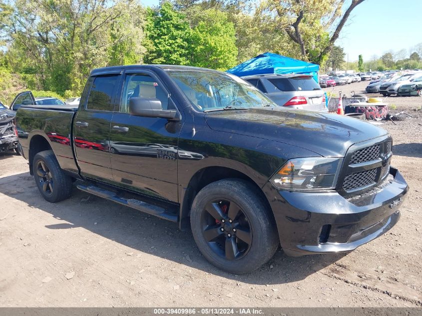 2018 RAM 1500 EXPRESS QUAD CAB 4X4 6'4 BOX - 1C6RR7FG5JS208415