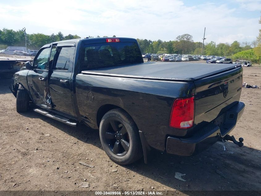 2018 RAM 1500 EXPRESS QUAD CAB 4X4 6'4 BOX - 1C6RR7FG5JS208415