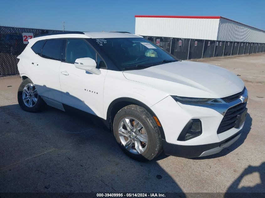 2020 Chevrolet Blazer Fwd 2Lt VIN: 3GNKBCR48LS687842 Lot: 39409995