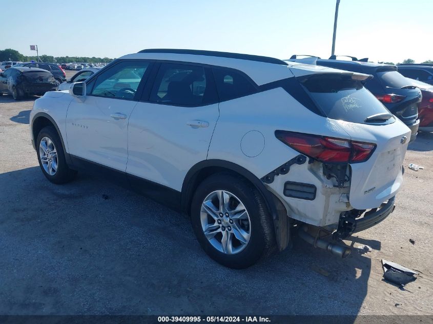 2020 Chevrolet Blazer Fwd 2Lt VIN: 3GNKBCR48LS687842 Lot: 39409995