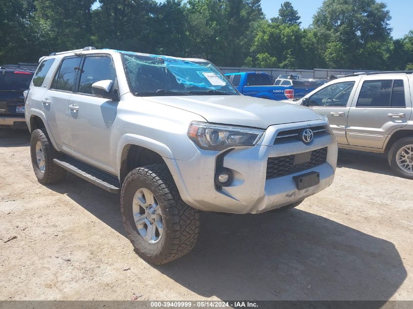 2021 Toyota 4Runner Sr5 VIN: JTEMU5JRXM5922585 Lot: 39409999