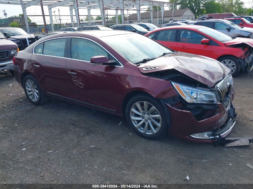 2016 Buick Lacrosse Leather VIN: 1G4GB5G34GF146345 Lot: 39410004