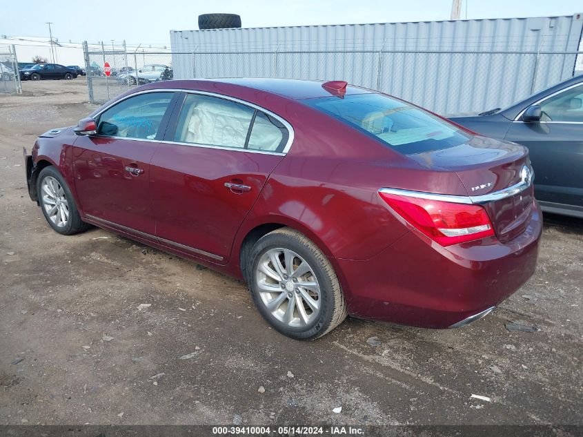 2016 Buick Lacrosse Leather VIN: 1G4GB5G34GF146345 Lot: 39410004