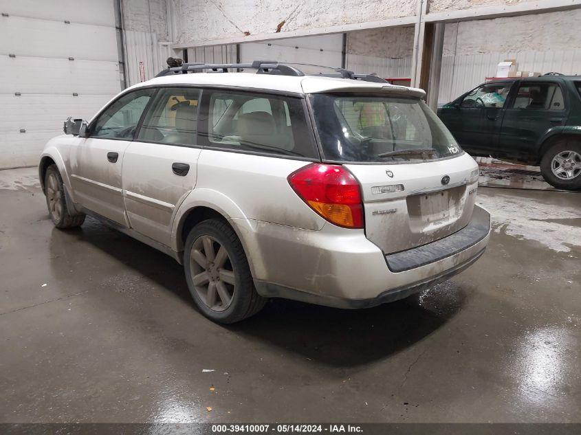 2006 Subaru Outback 2.5I VIN: 4S4BP61C567348548 Lot: 39410007