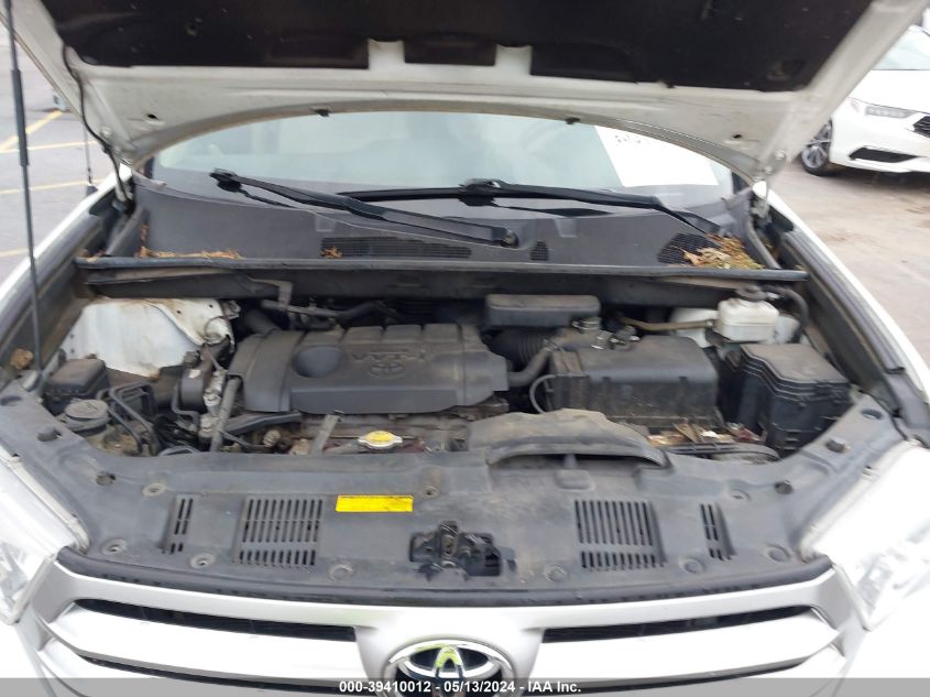 2012 Toyota Highlander VIN: 5TDZA3EH5CS024221 Lot: 39410012