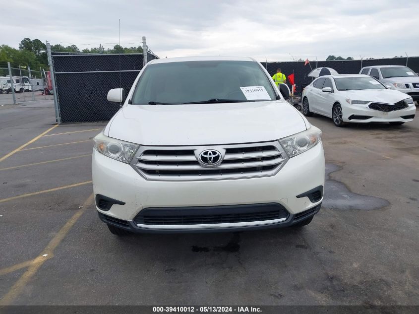 2012 Toyota Highlander VIN: 5TDZA3EH5CS024221 Lot: 39410012