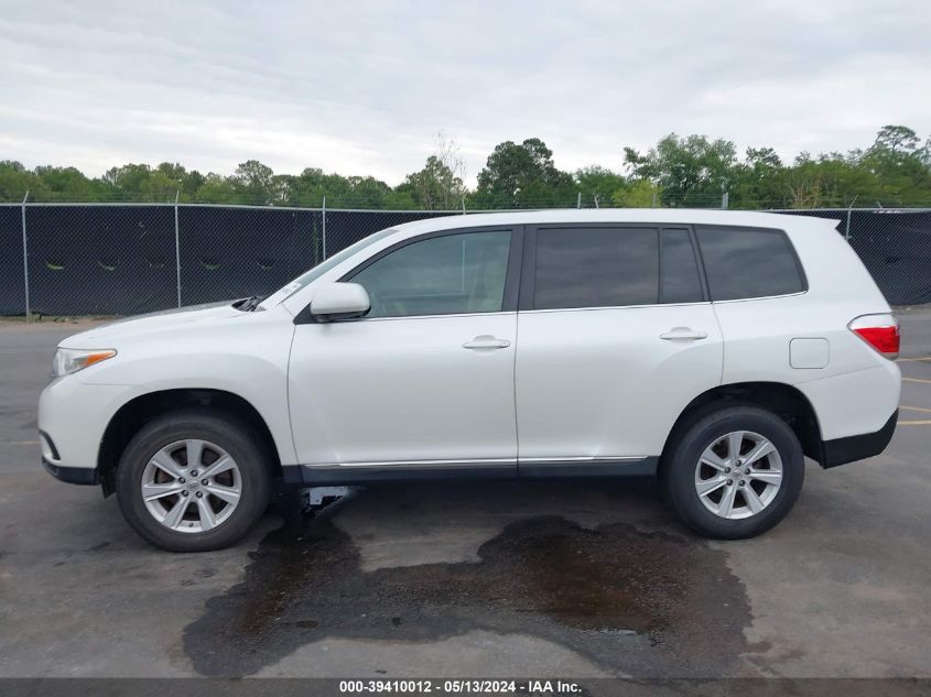 2012 Toyota Highlander VIN: 5TDZA3EH5CS024221 Lot: 39410012