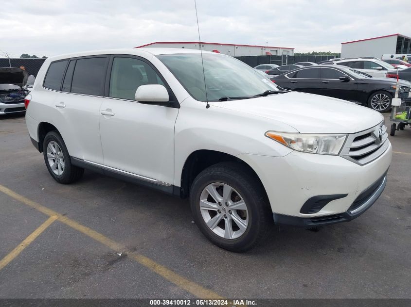 2012 Toyota Highlander VIN: 5TDZA3EH5CS024221 Lot: 39410012