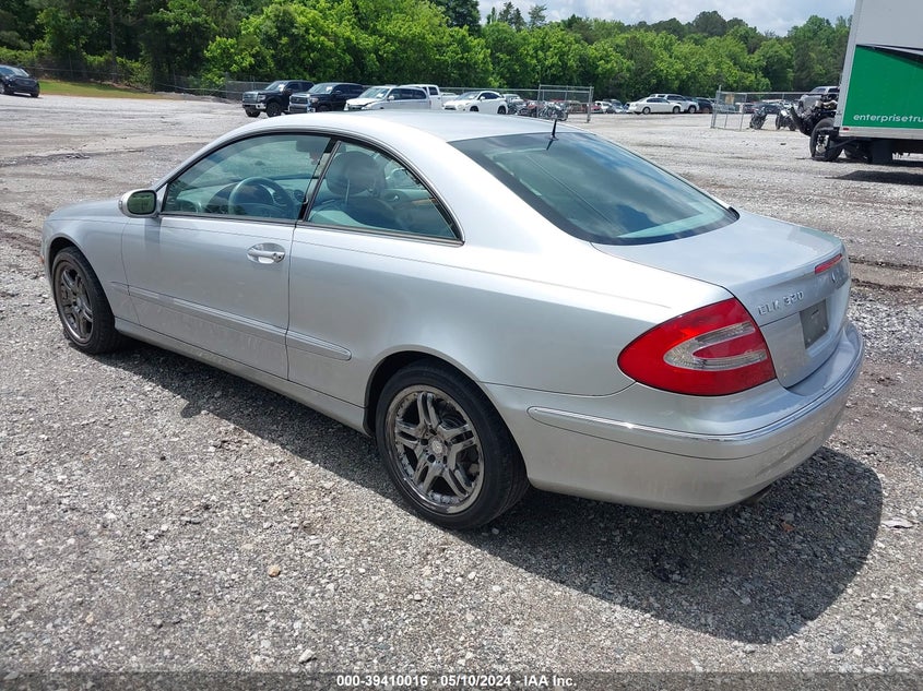 2005 Mercedes-Benz Clk 320 VIN: WDBTJ65J25F154095 Lot: 39410016