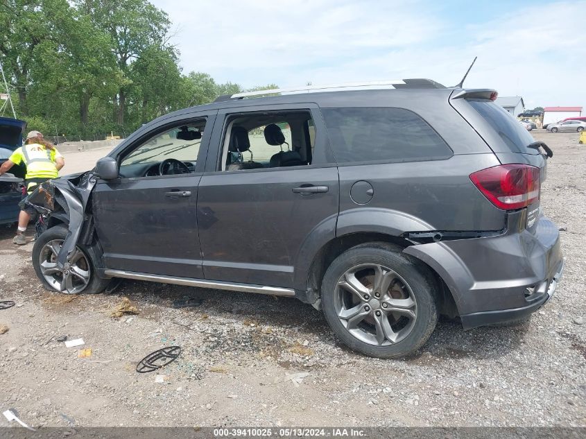 3C4PDDGGXHT555923 2017 Dodge Journey Crossroad Plus Awd