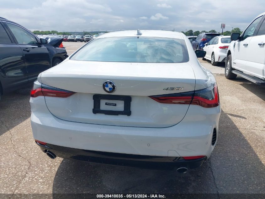 2021 BMW 430I VIN: WBA53AP04MCF97912 Lot: 39410035