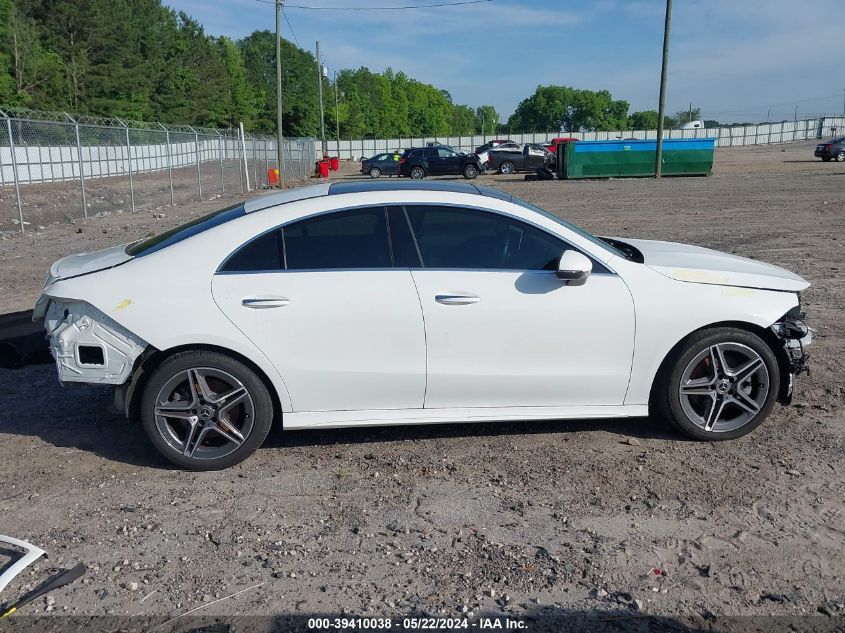 2022 Mercedes-Benz Cla 250 Coupe 4Matic VIN: W1K5J4HB2NN264627 Lot: 39410038