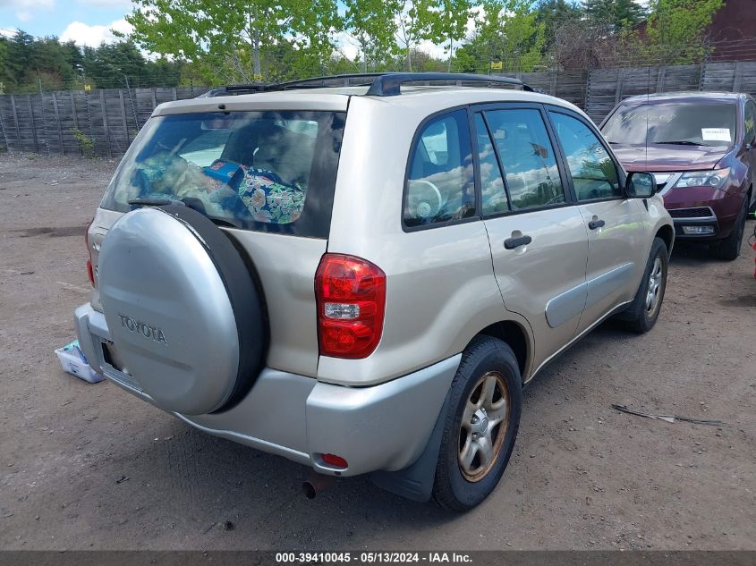 2004 Toyota Rav4 VIN: JTEGD20V140020009 Lot: 39410045