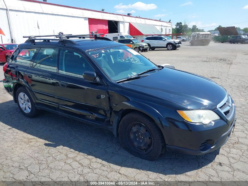 2008 Subaru Outback VIN: 4S4BP60C887334163 Lot: 39410048