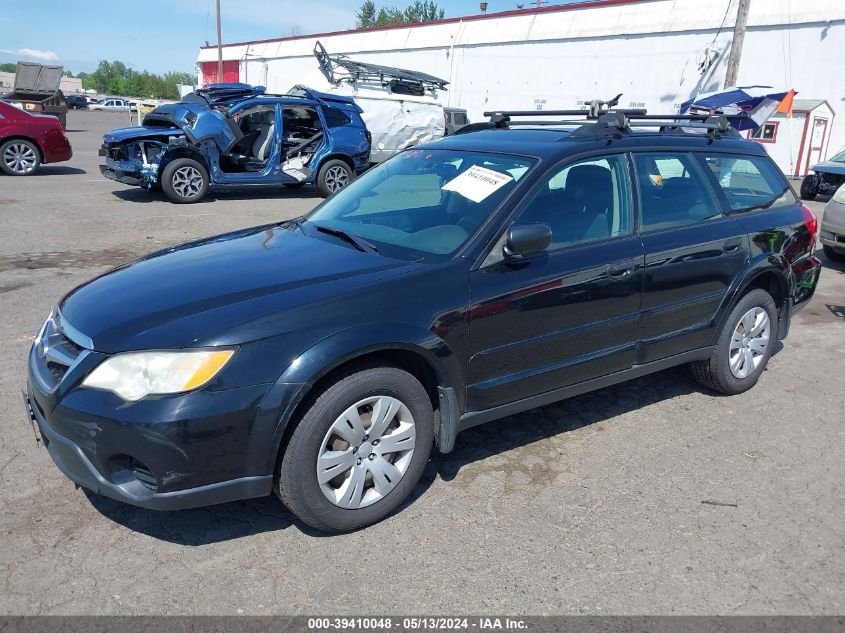 2008 Subaru Outback VIN: 4S4BP60C887334163 Lot: 39410048