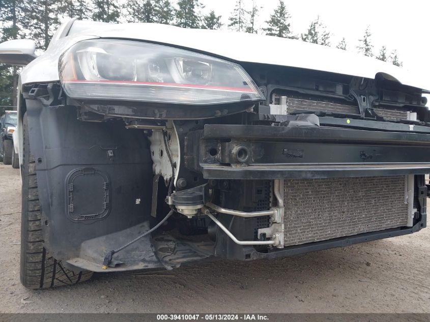 2015 Volkswagen Golf Gti 2.0T Autobahn 4-Door VIN: 3VW5T7AU2FM022124 Lot: 39410047