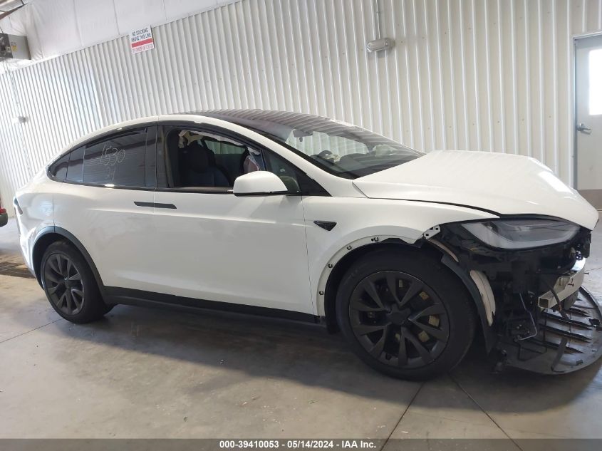 2023 Tesla Model X Dual Motor All-Wheel Drive/Standard Range VIN: 7SAXCBE56PF422584 Lot: 39410053