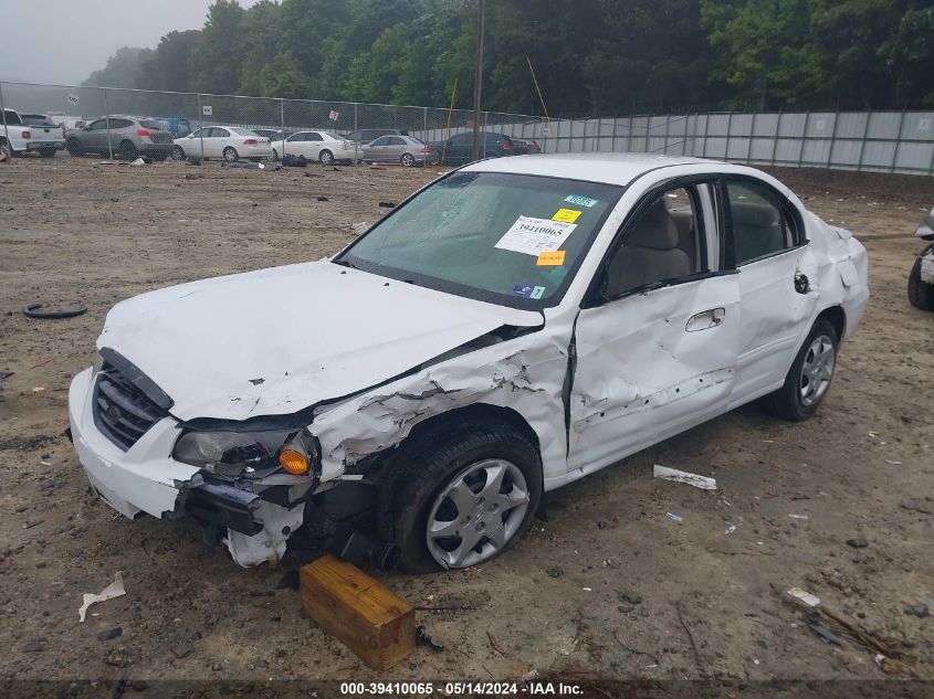 2004 Hyundai Elantra Gls/Gt VIN: KMHDN46D44U862166 Lot: 39410065