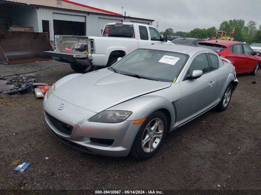 2005 Mazda Rx-8 Sport Automatic VIN: JM1FE17N150153030 Lot: 39410067