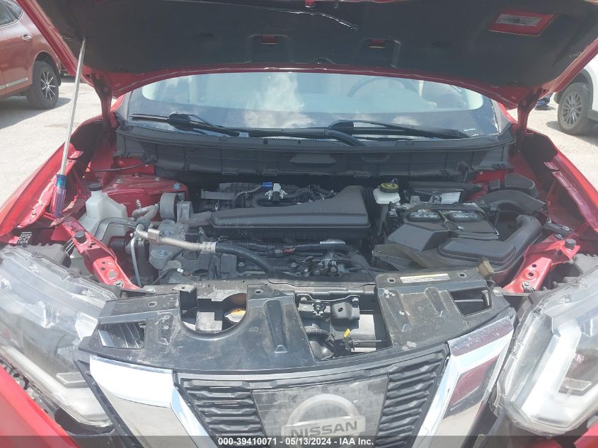 2017 Nissan Rogue Sv VIN: JN8AT2MT3HW398149 Lot: 39410071