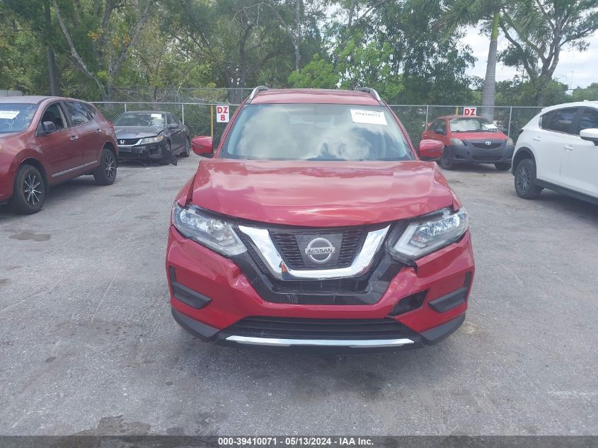 2017 Nissan Rogue Sv VIN: JN8AT2MT3HW398149 Lot: 39410071