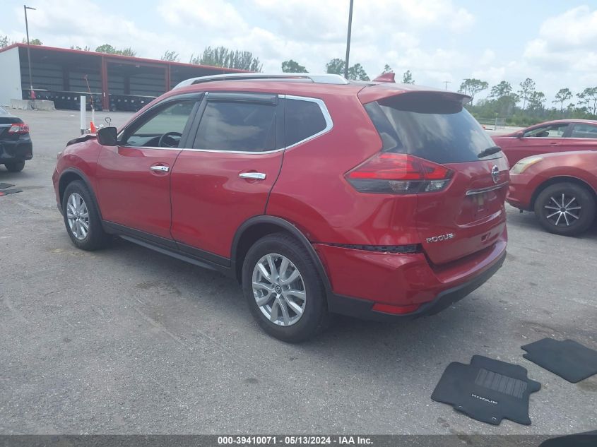 2017 Nissan Rogue Sv VIN: JN8AT2MT3HW398149 Lot: 39410071