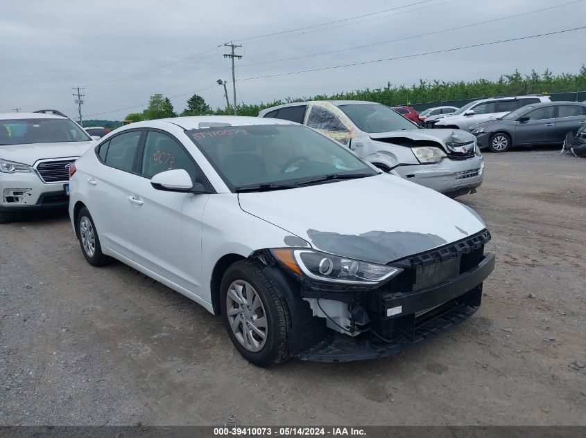 2018 Hyundai Elantra Se VIN: 5NPD74LFXJH320113 Lot: 39410073