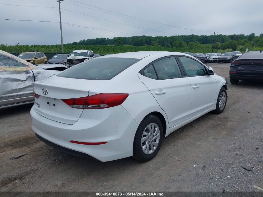 2018 Hyundai Elantra Se VIN: 5NPD74LFXJH320113 Lot: 39410073