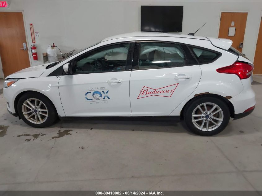 2017 Ford Focus Se VIN: 1FADP3K2XHL341287 Lot: 39410082