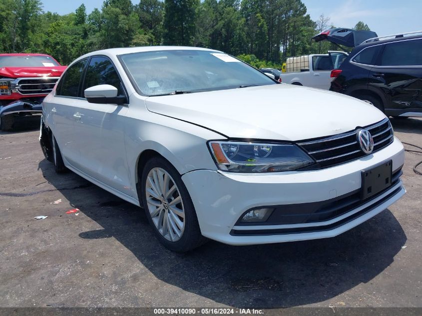 2015 Volkswagen Jetta 1.8T Se VIN: 3VWD07AJ9FM348786 Lot: 39410090