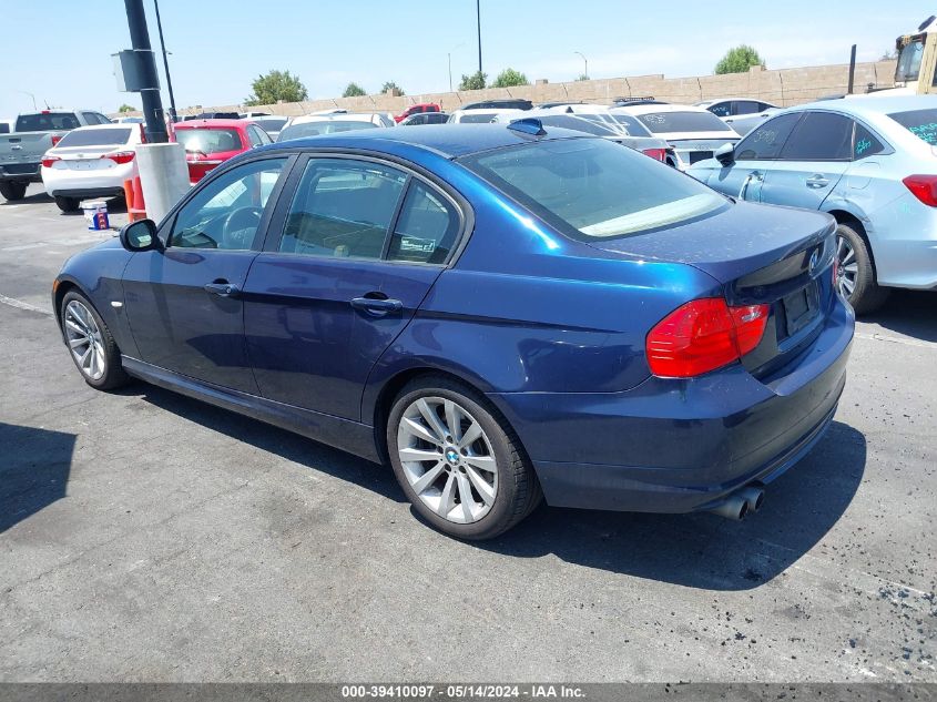 2011 BMW 328I VIN: WBAPH5C55BA447266 Lot: 39410097