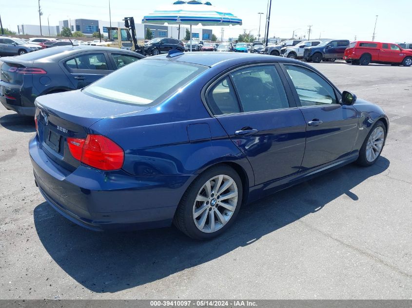 2011 BMW 328I VIN: WBAPH5C55BA447266 Lot: 39410097