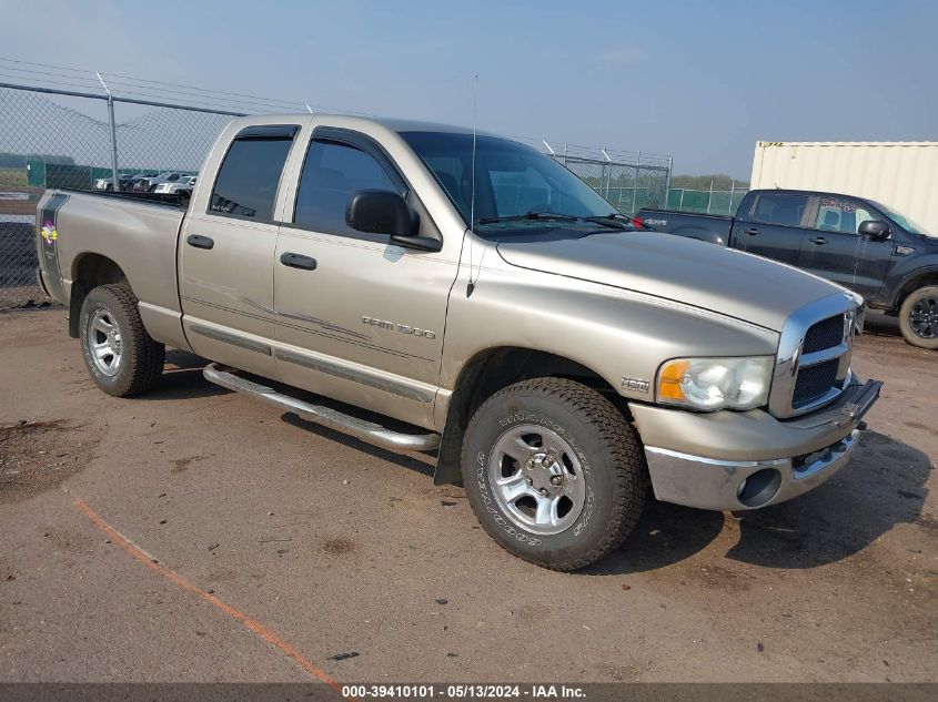 2003 Dodge Ram 1500 Slt/Laramie/St VIN: 1D7HU18D63J606962 Lot: 39410101