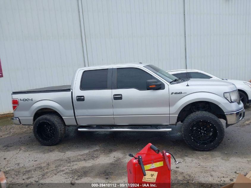 2013 Ford F-150 Xlt VIN: 1FTFW1EF2DFC38494 Lot: 39410112