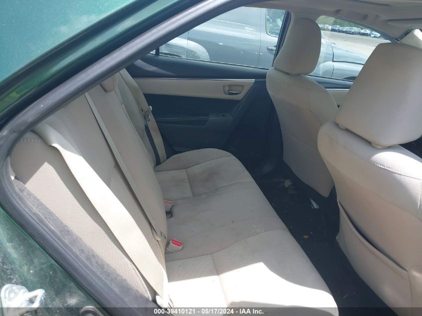 2014 Toyota Corolla Le Eco Plus VIN: 5YFBPRHE3EP000080 Lot: 39410121