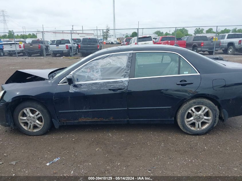 2007 Honda Accord 2.4 Ex VIN: 1HGCM56827A097235 Lot: 39410129